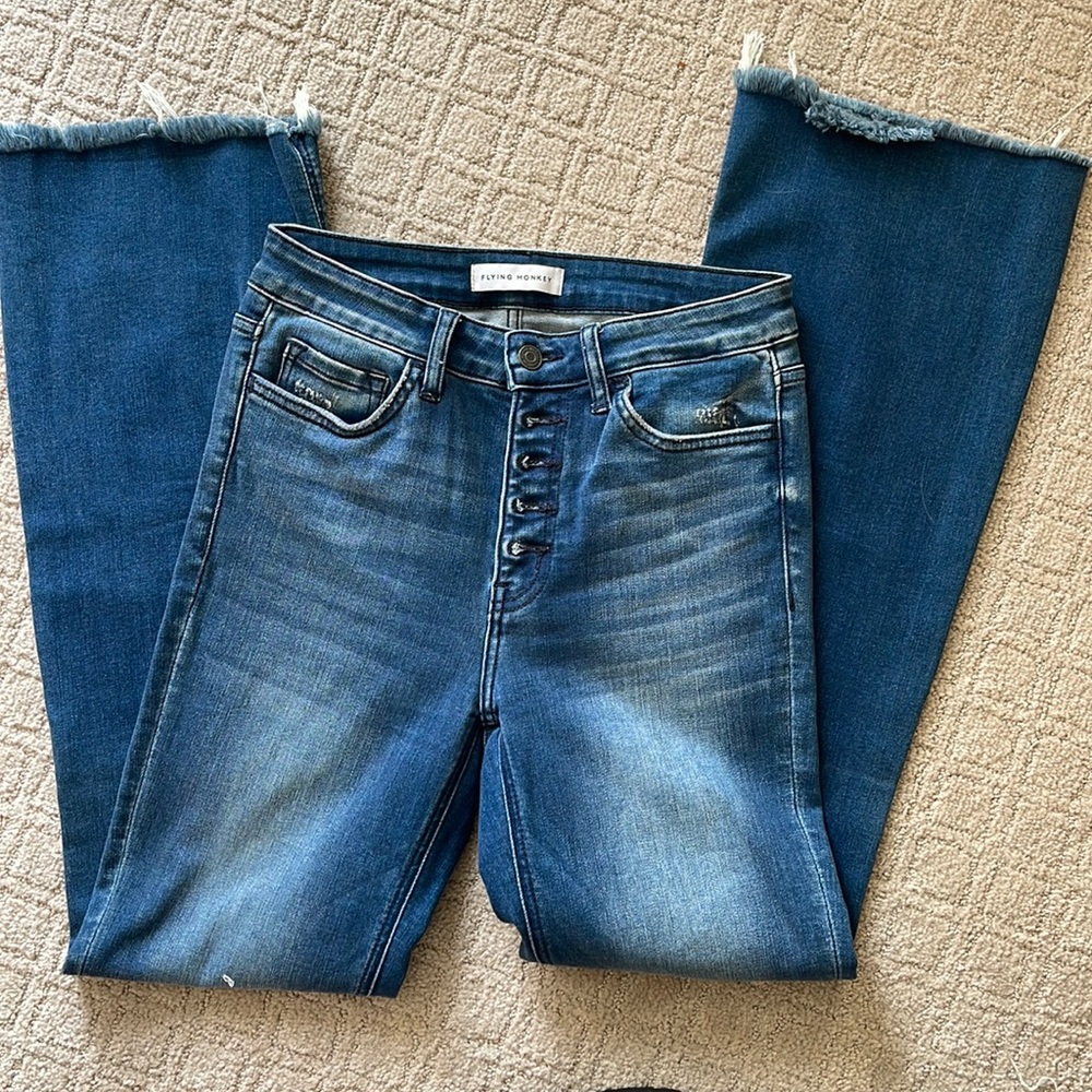 Flying Monkey Button Fly Flares